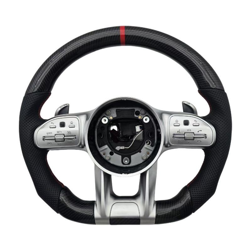 คาร์บอนทำความร้อนแบบไร้การสั่นสะเทือน + หนัง + เย็บตะเข็บสีแดง