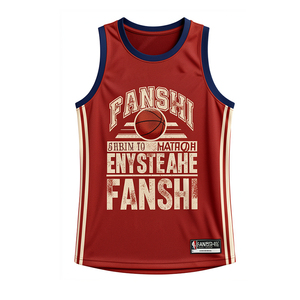 Camisetas Deportivas de Baloncesto para Mujer Fanshi, Transpirables, de Secado Rápido, sin Mangas, con Estampado Personalizado - Product Image 2