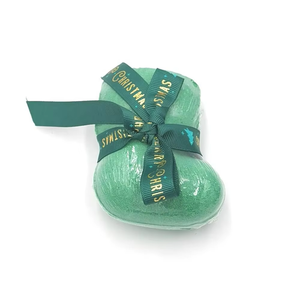 Bombes de bain effervescentes naturelles et biologiques en forme de feuille, colorées, pour Noël, en marque privée, idéales pour les cadeaux de <span class=keywords><strong>chaussettes</strong></span> - Vente chaude - Product Image 3