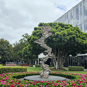 توني كراغ مرآة مصقولة الفولاذ المقاوم للصدأ المعادن فن النحت عالية الجودة الحرف اليدوية المعدنية - Product Image 3