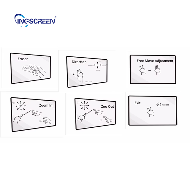 INGSCREEN 55 Inch Multi Touch USB 10/20 Point High Precision Overlay Kit Infrared Conversion Touch Screen Ir Frame Laptop TV