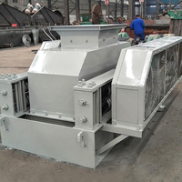 Broyeur à rouleaux haute pression TIDE pour l'exploitation minière, machine de concassage à double rouleau, moteur AC, capacité maximale 100 t/h, pour l'or, le platine et le minerai de fer
