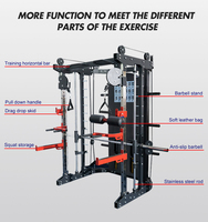 Equipo de Fitness Multifuncional para Acero, Rack de Entrenamiento Funcional/Rack de Sentadillas, Diseño 3 en 1, Grado Comercial
