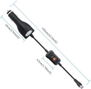 เครื่องชาร์จ USB 12W ในรถยนต์ OEM พร้อมขั้วต่อ8ช่อง12V1A พลังงานรองรับแล็ปท็อป Asus สำหรับ ACER สำหรับ Dell สำหรับ HP สำหรับ Lenovo และ Huawei - Product Image 3