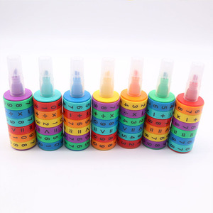 Papelería escolar para jardín de infantes, regalos, nueva educación, números matemáticos, cilindro, aprendizaje, juguete de matemáticas, rotulador resaltador - Product Image 4