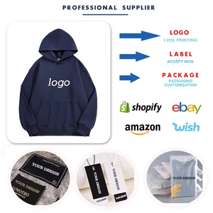 High Quality Custom Embossed <strong>Sweatshirt</strong> Custom Hoodies Oversized Men's White Blank Embossed Hoodies Men Puff Print Hoodie Plain - Product Image 5