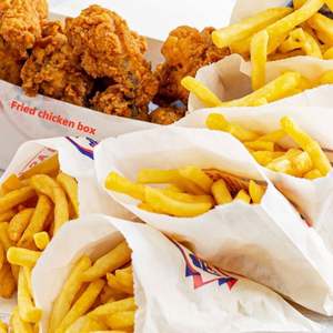 Disposable Food-Safe Paper Greaseproof Pastry <b>Bag</b> Waxed <b>Bags</b> for Fried Chicken <b>Cookie</b> Popcorn Packaging Custom Logo for Seeds - Product Image 3