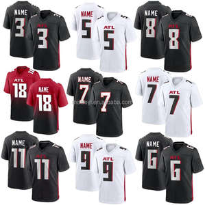 คุณภาพที่ดีที่สุด #3 Jessie Bates III #7 Bijan Robinson #9 Michael penix jr. #11 Jalon Walker stitched อเมริกันฟุตบอลเจอร์ซีย์ - Product Image 1