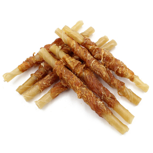 Alimento Seco para Mascotas con Alto Contenido de Proteína, 80g, en Bolsa, Premios para Perros con Pollo, Salmón y Piel de Res, Precio Económico al por Mayor, OEM y ODM - Product Image 1