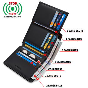 <span class=keywords><strong>Portafoglio</strong></span> in Pelle <span class=keywords><strong>da</strong></span> <span class=keywords><strong>Uomo</strong></span> <span class=keywords><strong>con</strong></span> Ampia Capacità e Multi-Scomparti <span class=keywords><strong>con</strong></span> <span class=keywords><strong>Cerniera</strong></span> della Fabbrica Piyaju Banianu di Guangzhou - Product Image 6