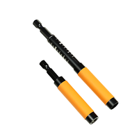 Barra de Extensión Magnética Telescópica Ajustable para Porta-Puntas - Acero Industrial Compatible con OEM, Vástago Hexagonal de 1/4" para Control Preciso de Escala