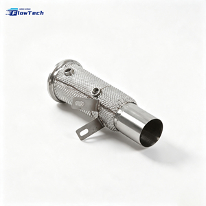 Tuyau d'échappement turbo haute performance pour BMW i8 1.5T Turbo Hybride en acier inoxydable 304, montage direct avec bouclier thermique - Product Image 3
