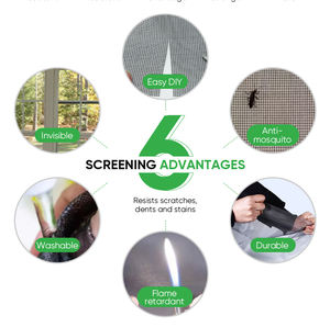 Vente chaude Usine Approvisionnement 14x14 Insecte <span class=keywords><strong>Moustiquaire</strong></span> En Aluminium Fil Fenêtre Écran Maille Rouleau Pour Fenêtre Porte - Product Image 4