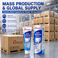 Onugesmile 120g Dentifrice Blanchissant Saveur Menthe Anti-Jaunissement Sûr pour l'Émail Produit de Blanchiment des Dents Fabricant
