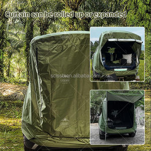 Precio bajo de fábrica, venta al por mayor, parasol ordinario a prueba de lluvia, tienda trasera de coche para exteriores, tienda de extensión de techo con dosel para acampar - Product Image 4