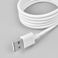 Câble de charge rapide FOXCONN 1m-10ft, câble de données USB avec gaine en PVC et blindage tressé pour téléphones 5-14
