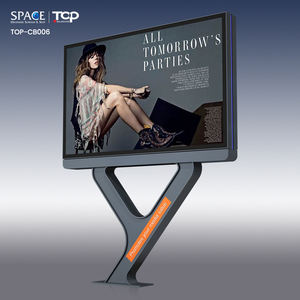 Enseigne publicitaire de rue, enseignes utilisées dans les entreprises, éclairage solaire, boîte lumineuse, éclairage LED, affichage publicitaire, TOP 110V-AC220V, aluminium - Product Image 6