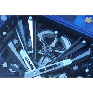Reloj Mecánico Deportivo de Lujo Personalizado con Caja Transparente de Cristal de Zafiro de Primera Calidad, Esqueleto y Tourbillon para Hombres Exitosos - Product Image 3