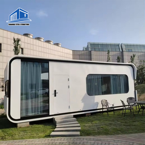 Casa Contenedor Prefabricada ShanHai Apple Cabin <span class=keywords><strong>de</strong></span> 20 pies/40 pies, Diseño Moderno con Panel Sándwich <span class=keywords><strong>de</strong></span> Acero, para Tienda y Uso Doméstico - Product Image 2
