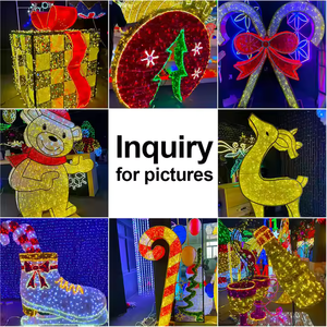 आउटडोर विशाल विशाल क्रिसमस की सजावट ने कार निर्माता के लिए जीवन के आकार का नेतृत्व किया सांटा 3 डी रिहिरण मोटिफ लाइट एंटर - Product Image 6