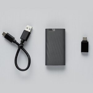 Disque <span class=keywords><strong>SSD</strong></span> Mobile Lenovo ThinkPlus PS6 1To PSSD Double Interface Type-C USB 3.1 Haute Vitesse 550Mo/s pour Téléphone et Ordinateur - Product Image 6