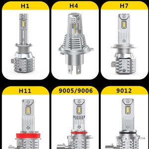 Mini <b>H4</b> LED Projector Lens Headlight High Low Beam 25w for Car Motorcycle Automotive Auto Lamps - Product Image 5
