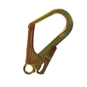 Corrosion protection Treatment Anti-Corrosion Forged Hook Double Back Safety Belt Hook