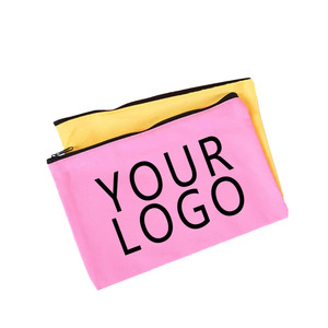 Bolsa de Cosméticos de Viaje Moderna con Cierre, con Logotipo Personalizado, Bolsa de Maquillaje en Blanco, Ecológica, Reutilizable, Bolsa de Almacenamiento de Artículos de Aseo - Product Image 1