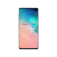 Smartphone Samsung S10 Plus 4G LTE débloqué, original, prise en charge de la langue allemande, prix bas, écran AMOLED