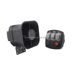 Amplificador Compacto à Prova d'Água de 50 Watts em Forma Quadrada para Motocicleta com Três Tons de Alarme ASO50T - Product Image 1