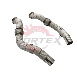 Tubo de Escape de Alto Rendimiento Vortex de Acero Inoxidable con Acabado Espejo para Maserati <span class=keywords><strong>Ghibli</strong></span> 3.0T V6 <span class=keywords><strong>Biturbo</strong></span> 2014-2026 Racing - Product Image 4