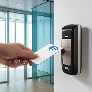 Baliza de plástico de PVC personalizada, tarjeta de visita NFC, Chip inteligente, tarjeta de identificación Digital, Control DE ACCESO IP68, resistente al agua para rastreador <span class=keywords><strong>Bluetooth</strong></span> - Product Image 2