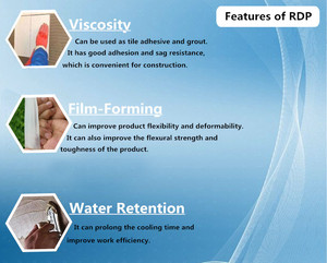 Polvo de Emulsión Polimérica Redispersable RDP-VAE para la Construcción como Aditivo para Mortero, Lechada y Yeso - Product Image 4