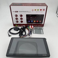 Stereo Mobil Android 11 Layar Sentuh Double Din 9-Inci 2+32GB dengan GPS WiFi untuk Mirror Link 5.0, Kartu SD & Amplifier