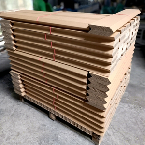 Custom Design 90 Degree Corrugated Fancy Paper Cardboard Corner Protector Waterproof <b>Angel</b> Edge Label Factory Price - Product Image 1
