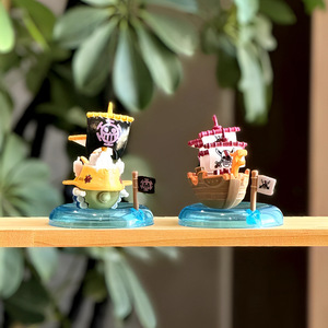 Figuras Coleccionables de Barcos Pirata de One Piece (8 Modelos): Merry, Sunny, <span class=keywords><strong>Blackbeard</strong></span> - Caja Sorpresa para Decoración de Auto y Escritorio - Product Image 3