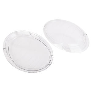 Cubiertas de faros delanteros pequeños de material de PC con clip de repuesto para BMW Mini R50 R52 R53 - Product Image 1