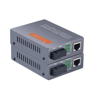 Netlink HTB-GS-03AB media converter 100 1000m base Fiber SC to Rj45 20KM gigabit fiber media converter