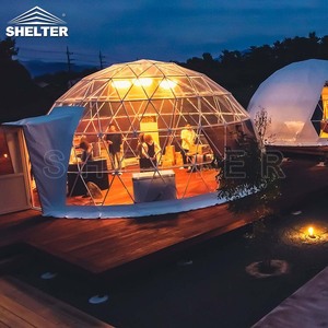 Cúpula de PVC transparente con diseño de Cupula Iglu, carpa romántica para jardín al aire libre, cúpula iglú con baño - Product Image 1