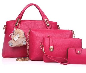 Set di 4 Borse a Tracolla da Donna in Pelle PU, Borsa a Mano Composita di Lusso - Product Image 6