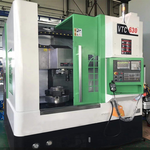 VTC630 Petit tour CNC vertical avec système GSK optique à lit plat Usinage moyen à broche unique pour petits espaces - Product Image 1