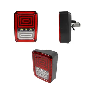 LED Taillights for Jeep for JK 2007-2016 Rear light Reverse Lamps for Off Road Provide American and European Versions