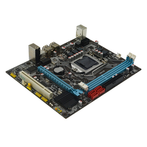 เมนบอร์ดคุณภาพสูง LGA1156 Core I3 I5 I7 H55 สำหรับคอมพิวเตอร์  พอร์ต LAN เดียว รองรับแรม 16GB PCIe และ DDR3 แบบคู่ - Product Image 5