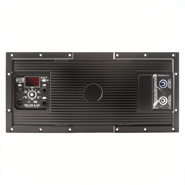 Getshow Power Amplifier Module for HDL50A Amplifier Board Class D 8000W Peak 3-Channel 3-way Active Plate Aluminium 4