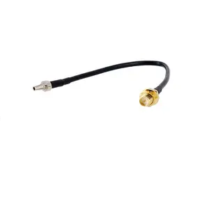 CRC9 male straight RP-SMA female straight RG174 interface cable assembly rp-sma crc9 3g 4g antenna cable adapter