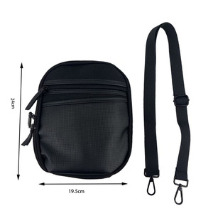 Tactical Shoulder Bag Single Layer <b>Webbing</b> <b>Strap</b> Interior Zipper Pocket Unisex Men's Bag Leisure Travel Spring 2025 - Product Image 4