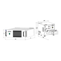 Générateur de fréquence de micro-ondes d'usine alimentation de magnétron générateur d'énergie de micro-ondes de 10kw