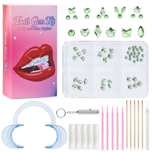 Kit de Bijoux Dentaires Professionnels à Faire Soi-Même pour Décoration de Dents, <span class=keywords><strong>Strass</strong></span> Dentaires en <span class=keywords><strong>Diamant</strong></span> pour Charmes et Ornements Dentaires en Gros - Product Image 3