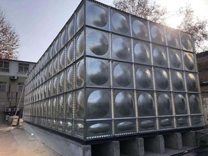 Système de réservoir et de pompe modulaire intégré en acier inoxydable BDF de haute qualité, capacité 10 000 <span class=keywords><strong>litres</strong></span>, pour le stockage d'eau à grande échelle - Product Image 4