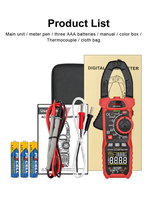 Pince ampèremétrique 1000V 1000A Testeur multimètre à pince HT208A avec support personnalisable OEM pour instruments de test